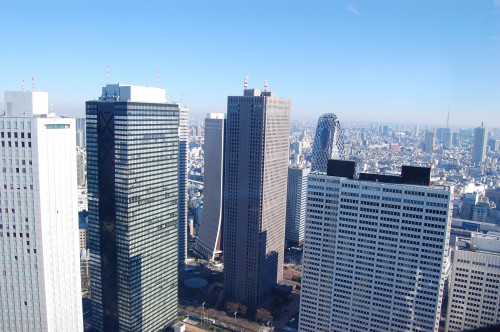 東京 新宿の高層ビル群 フリー素材ドットコム