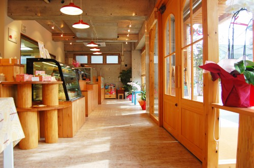 レトロなスイーツショップ フリー素材ドットコム