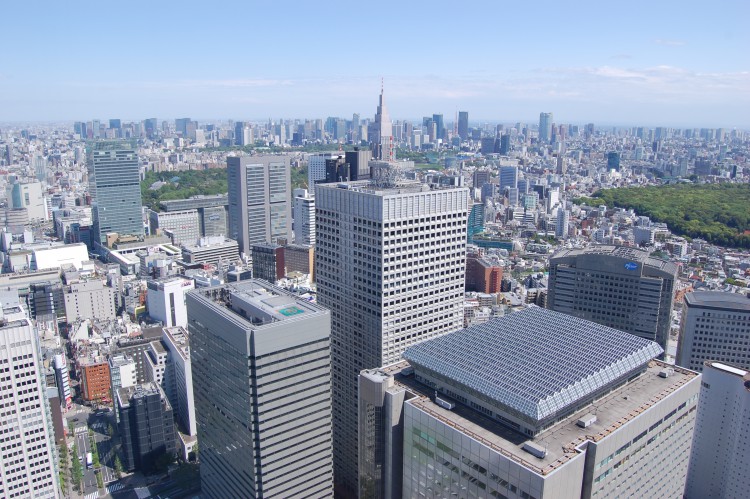 東京 新宿の高層ビル群7 フリー素材ドットコム