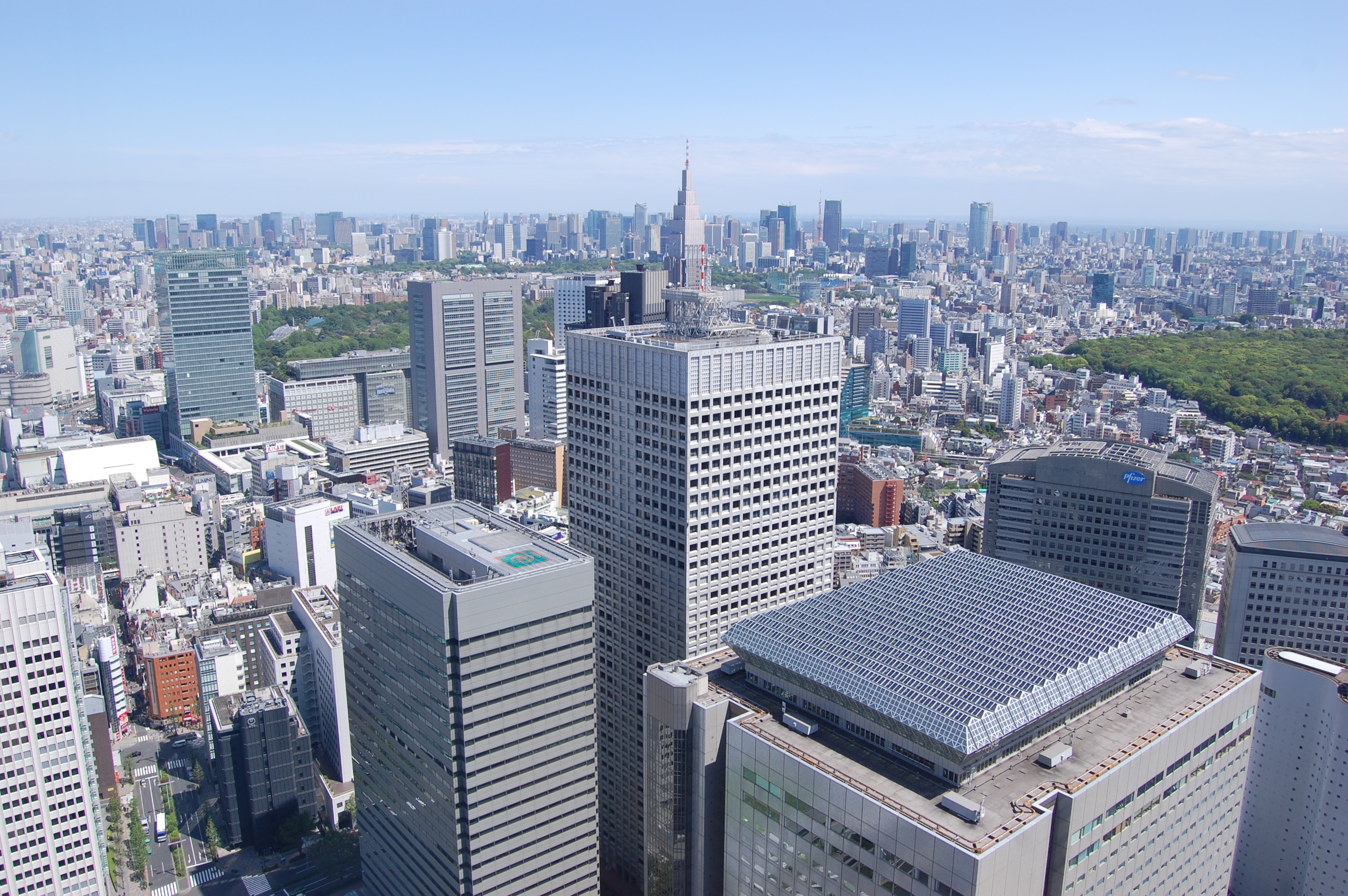 東京 新宿の高層ビル群7 フリー素材ドットコム