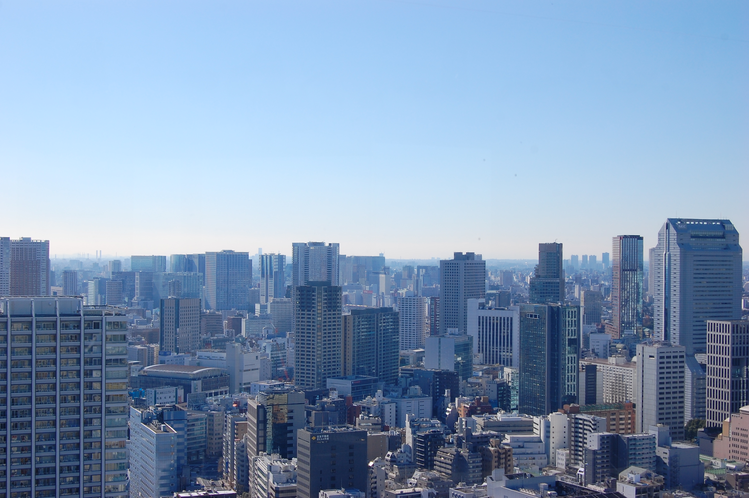 都会の高層ビル群 フリー素材ドットコム