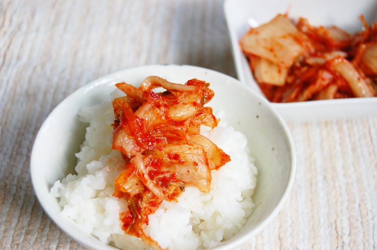 ご飯とキムチ02 フリー素材ドットコム ご飯とキムチ02 フリー素材ドットコム
