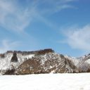 雪山 上空から 08 フリー素材ドットコム