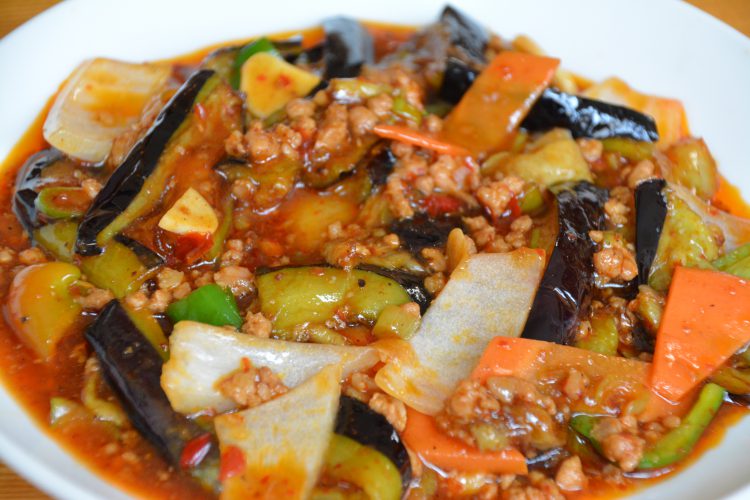 麻婆茄子03 フリー素材ドットコム