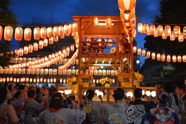 夏祭り 盆踊り05 フリー素材ドットコム