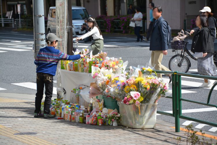 交通事故 事故現場01 フリー素材ドットコム