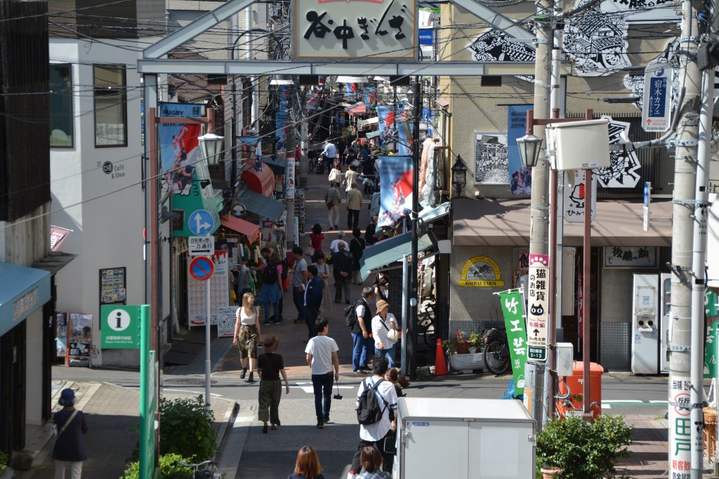 下町商店街01 フリー素材ドットコム